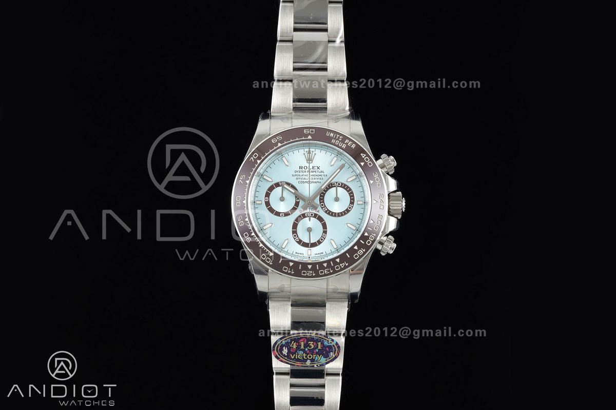 Daytona 126506 VF 1:1 Best Edition 904L Steel Ice Blue Dial on SS Bracelet DD4131